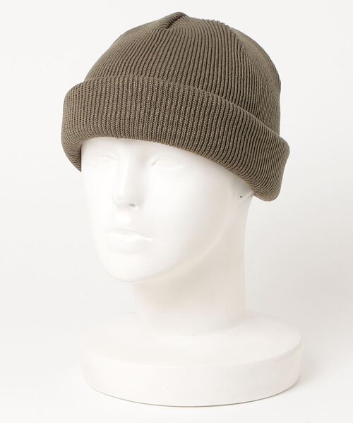 RACAL（ラカル）の「RACAL(ラカル)Roll Knit Cap 935 ロールニットキャップ RL-18-935（ニットキャップ/ビーニー・メンズ・ブラック/イエロー/オリーブ系/ホワイト/グレー・F）」の4枚目の写真