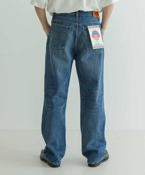 FREEMANS SPORTING CLUB(フリーマンズ スポーティング クラブ)の「FREEMANS SPORTING CLUB ROSEDALE JEANS STRAIGHT(デニムパンツ・メンズ・ワンウォッシュ・28/30/32/34)」の4枚目の写真