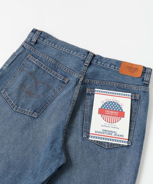 FREEMANS SPORTING CLUB(フリーマンズ スポーティング クラブ)の「FREEMANS SPORTING CLUB ROSEDALE JEANS STRAIGHT(デニムパンツ・メンズ・ワンウォッシュ・28/30/32/34)」の9枚目の写真