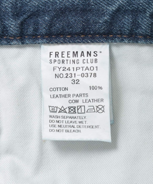 FREEMANS SPORTING CLUB(フリーマンズ スポーティング クラブ)の「FREEMANS SPORTING CLUB ROSEDALE JEANS STRAIGHT(デニムパンツ・メンズ・ワンウォッシュ・28/30/32/34)」の11枚目の写真
