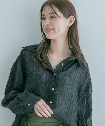シアーフリンジベーシックシャツ