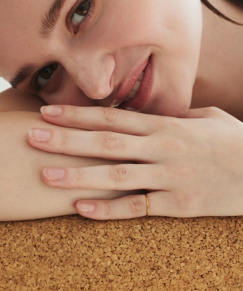 CENE（セネ）の「【CENE】セネ/カットピンキーリング（リング・レディース・ゴールド/シルバー・#1/#5/#3）」の3枚目の写真