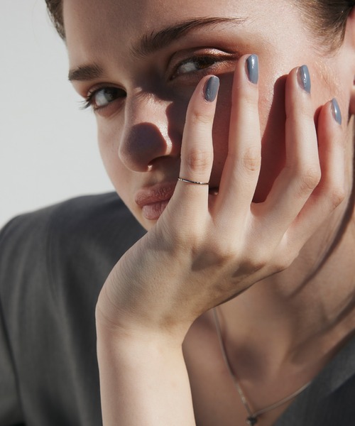 CENE（セネ）の「【CENE】セネ/カットピンキーリング（リング・レディース・ゴールド/シルバー・#1/#5/#3）」の8枚目の写真