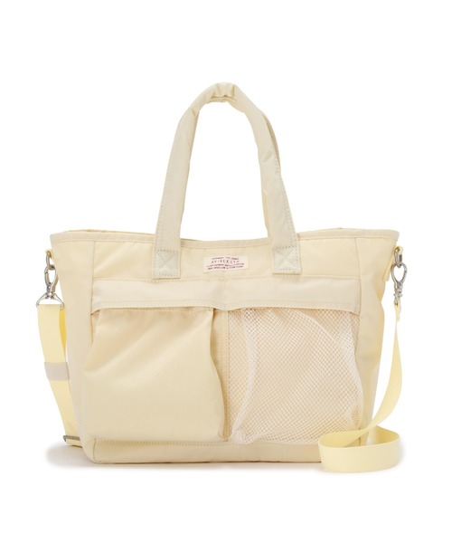 AVIREX(アヴィレックス)の「《直営店限定》HELMET TOTE BAG/ヘルメットトートバッグ(トートバッグ・レディース・アイボリー/ブラック/オリーブ・FREE)」の21枚目の写真