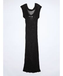 VEQUM（VEQUM）の「【VEQUM】MESH KNIT TANKTOP ONE-PIECE（ワンピース）」