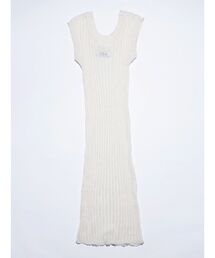 VEQUM（VEQUM）の「【VEQUM】MESH KNIT TANKTOP ONE-PIECE（ワンピース）」
