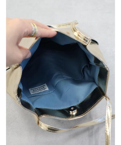 CRAFT STANDARD BOUTIQUE(クラフトスタンダードブティック)の「【WEB限定】メタリックトートバッグ(トートバッグ・レディース・ゴールド/ブルー/シルバー/ブラック・FREE)」の12枚目の写真