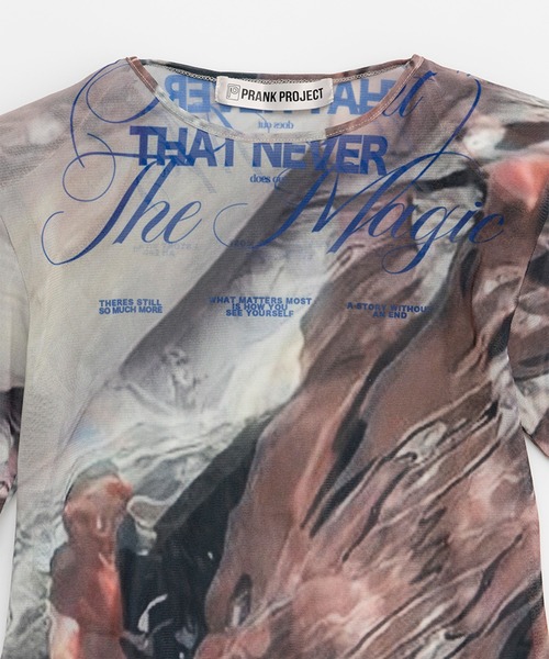 PRANK PROJECT(プランクプロジェクト)の「マルチプリントチュールボディスーツ / Multi Printed Tulle Bodysuit(Tシャツ/カットソー・レディース・その他2/その他1・FREE)」の16枚目の写真