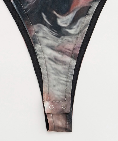 PRANK PROJECT(プランクプロジェクト)の「マルチプリントチュールボディスーツ / Multi Printed Tulle Bodysuit(Tシャツ/カットソー・レディース・その他2/その他1・FREE)」の18枚目の写真