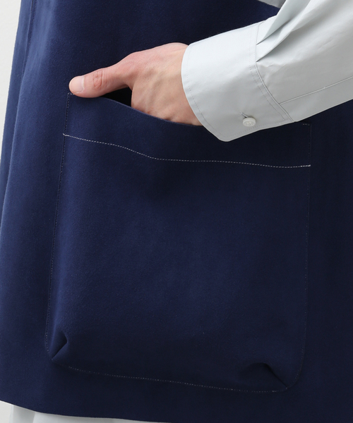 EDIFICE LA BOUCLE（エディフィスラブークル）の「【LA BOUCLE / ラブ―クル】ウルトラスエード ZIP ベスト（ベスト・メンズ・ブラック/ボルドー/ネイビー・FREE）」の16枚目の写真