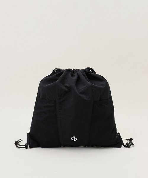 JOINT WORKS(ジョイントワークス)の「【NOMANUAL/ノーマニュアル】 2P GYM SACK(バックパック/リュック・レディース・ブラック・FREE)」の1枚目の写真