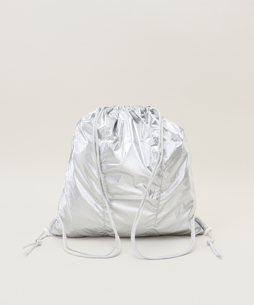 JOINT WORKS(ジョイントワークス)の「【NOMANUAL/ノーマニュアル】 2P GYM SACK(バックパック/リュック・レディース・ブラック・FREE)」の3枚目の写真