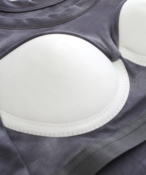 SpRay(スプレイ)の「タイダイカップ付タンクトップ(タンクトップ・レディース・ブラック/ベージュ/グレー/カーキ/アイボリー・FREE)」の21枚目の写真