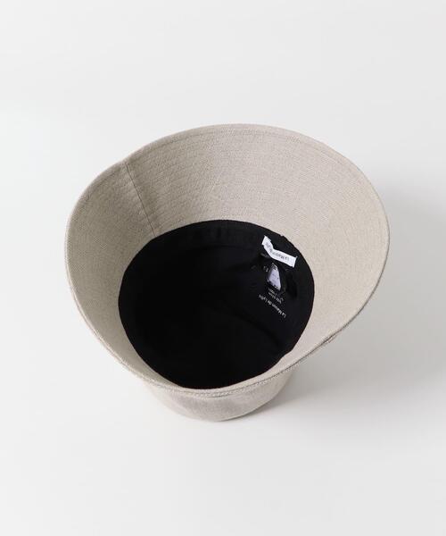 URBAN RESEARCH ROSSO WOMEN（アーバンリサーチ　ロッソ）の「LINEN POTHAT（ハット・レディース・ベージュ/ブラック・-）」の7枚目の写真
