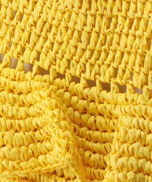 Vincent Pradier（ヴァンサンプラディエ）の「＜VINCENT PRADIER＞ フリル バッグ（ショルダーバッグ・レディース・イエロー/ブラック/ナチュラル・FREE）」の15枚目の写真