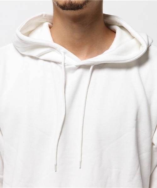 WEGO（ウィゴー）の「WEGO/クオータースリーブパーカー（パーカー・メンズ・カーキ/ホワイト/ベージュ/ブラック・LARGE/MEDIUM）」の14枚目の写真