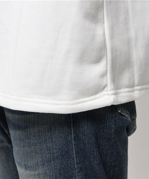 WEGO（ウィゴー）の「WEGO/クオータースリーブパーカー（パーカー・メンズ・カーキ/ホワイト/ベージュ/ブラック・LARGE/MEDIUM）」の16枚目の写真