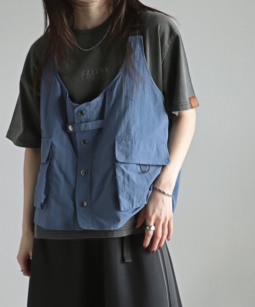 HAL×COURO ナイロンフィッシングベスト（ベスト）｜COURO