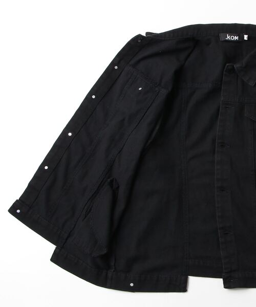 ようこさま専用【❤️メルヘン88❤️】カラー黒❤️デニムジャケット ペプラムショートジャケット YCJ－923－099 | YOKO CHAN