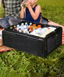 entre square（アントレスクエアー）の「bcl/585 フォーダブル クーラーボックス 保冷 保温 発泡スチロール（収納グッズ）」