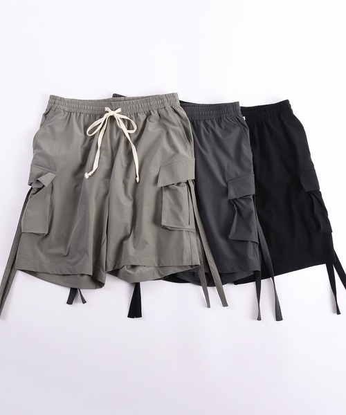 カーゴハーフパンツ ナイロン素材 膝上（カーゴパンツ）｜WESTSEA
