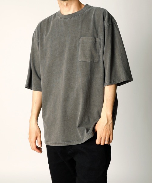INASTUDIOS ZOO(イーナストゥディオスズー)の「「INASTUDIOS SELECT」コットン ポケットTシャツ(Tシャツ/カットソー・メンズ・ベージュ/ブラウン/グリーン/ブラック・LARGE/X-LARGE/MEDIUM)」の3枚目の写真