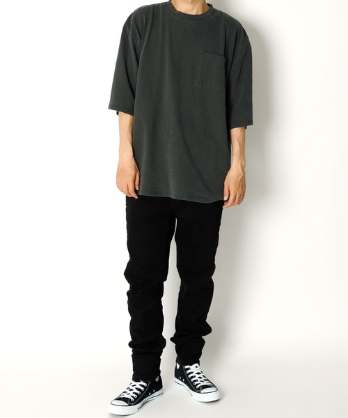 INASTUDIOS ZOO(イーナストゥディオスズー)の「「INASTUDIOS SELECT」コットン ポケットTシャツ(Tシャツ/カットソー・メンズ・ベージュ/ブラウン/グリーン/ブラック・LARGE/X-LARGE/MEDIUM)」の7枚目の写真