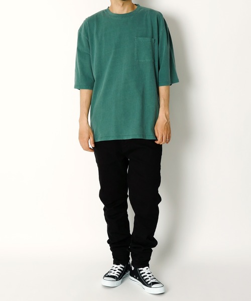 INASTUDIOS ZOO(イーナストゥディオスズー)の「「INASTUDIOS SELECT」コットン ポケットTシャツ(Tシャツ/カットソー・メンズ・ベージュ/ブラウン/グリーン/ブラック・LARGE/X-LARGE/MEDIUM)」の16枚目の写真