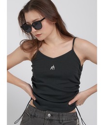 Adoon plain（アドーンプレーン）の「ロゴキャミソール（キャミソール・レディース）」