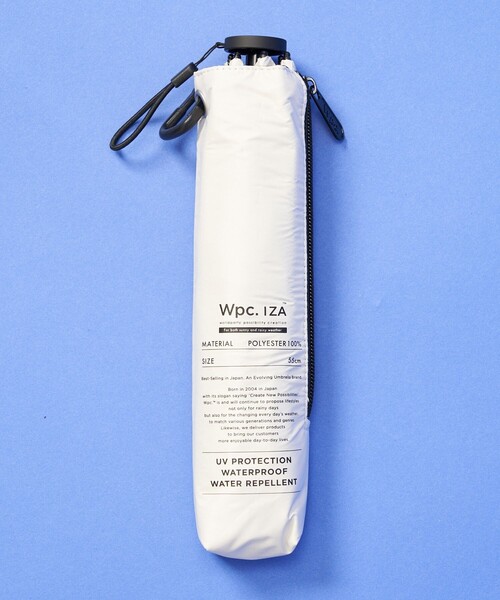 Wpc.（ダブリュピーシー）の「Wpc./ダブリュピーシー IZA Type LIGHT＆SLIM / 晴雨兼用 折りたたみ傘（折りたたみ傘・メンズ・ブラック/ナチュラル/グレー・ONE SIZE）」の3枚目の写真