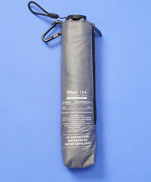 Wpc.（ダブリュピーシー）の「Wpc./ダブリュピーシー IZA Type LIGHT＆SLIM / 晴雨兼用 折りたたみ傘（折りたたみ傘・メンズ・ブラック/ナチュラル/グレー・ONE SIZE）」の13枚目の写真