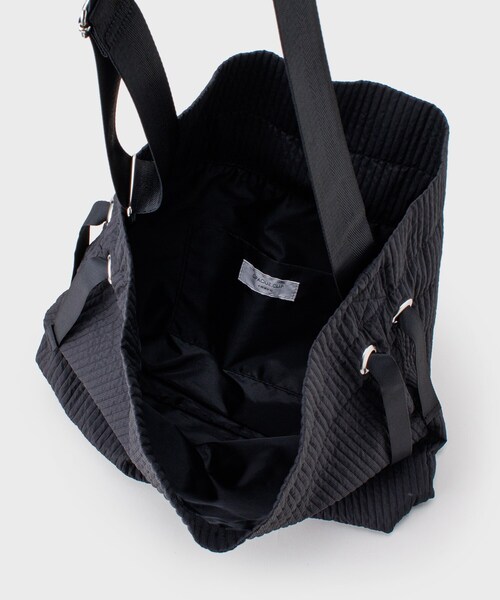 OPAQUE.CLIP(オペークドットクリップ)の「◆【2WAY/A4サイズ対応】サイドリボンドロストショルダーバッグ(ショルダーバッグ・レディース・グレー/ブラック/アイボリー/ベージュ系その他2・00)」の14枚目の写真