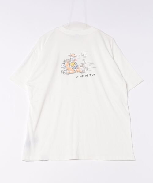 and D. petit main(アンドディープティマイン)の「【親子リンク】【Disney】【DAD】トイストーリー/半袖Tシャツ(Tシャツ/カットソー・メンズ・ホワイト/チャコール・MEDIUM)」の10枚目の写真
