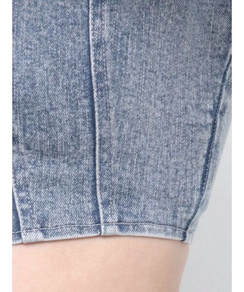 EATME（イートミー）の「デニムビスチェ（セットアップ可能）（キャミソール・レディース・ブラック/ライトブルー・FREE）」の13枚目の写真