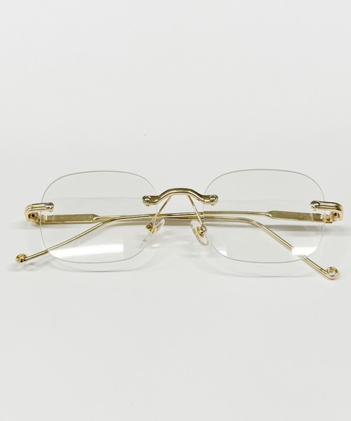 WEGO（ウィゴー）の「WEGO/リムレスアイウェア（メガネ・メンズ・シルバー/ゴールド・FREE）」の2枚目の写真