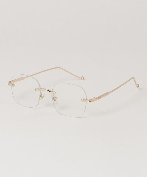 WEGO（ウィゴー）の「WEGO/リムレスアイウェア（メガネ・メンズ・シルバー/ゴールド・FREE）」の3枚目の写真