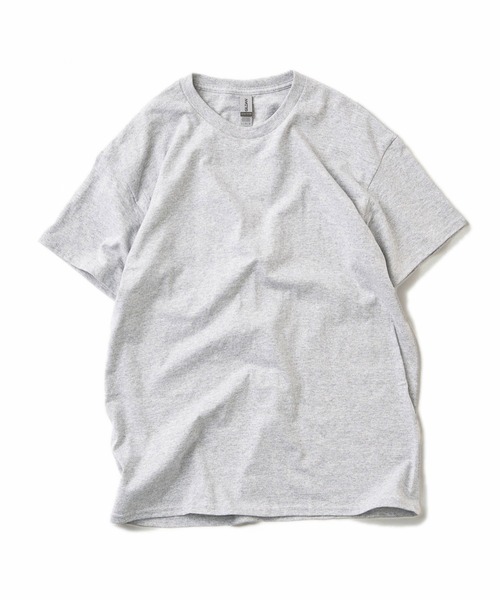 GILDAN（ギルダン）の「【GILDAN/ギルダン】6.0oz ハーフスリーブ ビッグTシャツ（Tシャツ/カットソー・メンズ・ブラック/カーキ/ライトピンク/グレー/オレンジ/パープル/ホワイト/ライム・L/LL/3L/S/M/SS）」の3枚目の写真
