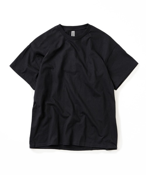 GILDAN（ギルダン）の「【GILDAN/ギルダン】6.0oz ハーフスリーブ ビッグTシャツ（Tシャツ/カットソー・メンズ・ブラック/カーキ/ライトピンク/グレー/オレンジ/パープル/ホワイト/ライム・L/LL/3L/S/M/SS）」の2枚目の写真