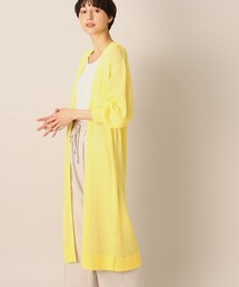 新品未使用！pot pourri カペロングカーデ　イエロー カペロングカーデ | pot-pourri online shop