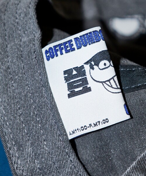 FREAK'S STORE（フリークスストア）の「COFFEE DUMBO/コーヒー ダンボ HEART LOGO CAP/ハート ロゴ キャップ（キャップ・メンズ・ブラック・ﾌﾘ-）」の6枚目の写真