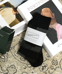 ANONYMOUSISM（アノニマスイズム）の「【AnonymousIsm】Patchwork Crew / アノニマスイズム パッチワーク クルー丈ソックス（ソックス/靴下）」