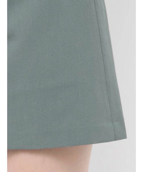 MURUA（ムルーア）の「【SET UP対応】ハイウエストベルトミニスカート（スカート・レディース・ブルー/ダークグレー/ブラウン・1/2）」の4枚目の写真