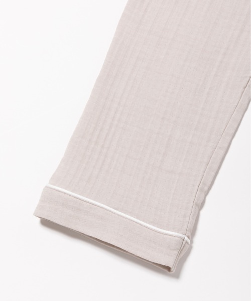 TENTIAL（テンシャル）の「BAKUNE RECOVERY WEAR Pajamas Gauze Long Pants（ルームウェア/パジャマ・メンズ・ライトグレー/ベージュ/ネイビー・XL/S/M/L）」の10枚目の写真