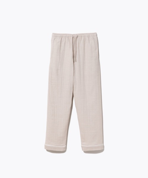 TENTIAL（テンシャル）の「BAKUNE RECOVERY WEAR Pajamas Gauze Long Pants（ルームウェア/パジャマ・メンズ・ライトグレー/ベージュ/ネイビー・XL/S/M/L）」の13枚目の写真