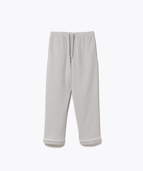 TENTIAL（テンシャル）の「BAKUNE RECOVERY WEAR Pajamas Gauze Long Pants（ルームウェア/パジャマ・メンズ・ライトグレー/ベージュ/ネイビー・XL/S/M/L）」の12枚目の写真