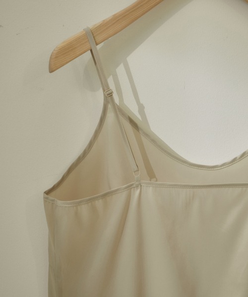 SALON adam et rope'（サロン アダム エ ロペ）の「ペチコートワンピース【着丈調整可能】（その他アンダーウェア/インナー・レディース・ブラック/ベージュ・FREE）」の8枚目の写真