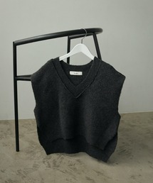 anuke | Vneck Lock Knitvest(ベスト)