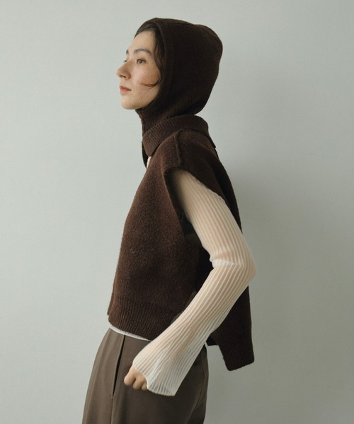 セール】Vneck Lock Knitvest（ベスト）｜anuke（アンヌーク）の