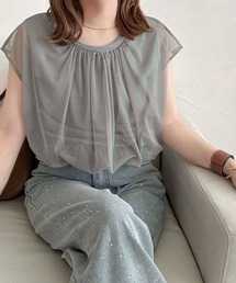 apres jour clair | 【apres jour clair】チュールレイヤードタンク【ZOZOTOWN限定アイテム】(タンクトップ)