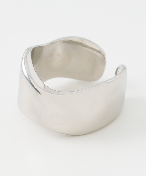 collex（コレックス）の「【dignif】【金属アレルギー対応】ウェーブリングSET（リング・レディース・シルバー/ゴールド・フリー）」の3枚目の写真